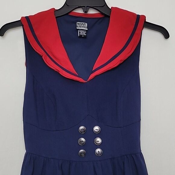 Her Universe Thor Sailor Dress Size Small - Picture 2 of 11